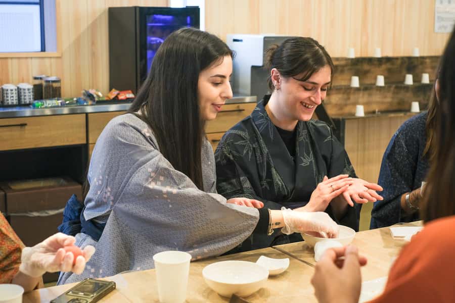 Tokyo, Asakusa: Tea Ceremony and Sweets Making Class - Shaping Nerikiri Wagashi by Hand