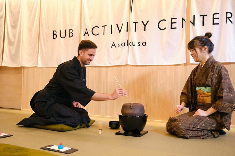 Tokyo, Asakusa: Tea Ceremony and Sweets Making Class - Preparing Matcha with a Tea Expert