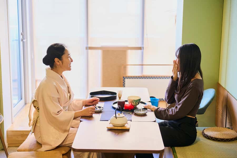 Tokyo: Tea Ceremony & Japanese Traditional Sweets - Watching the otemae demonstration