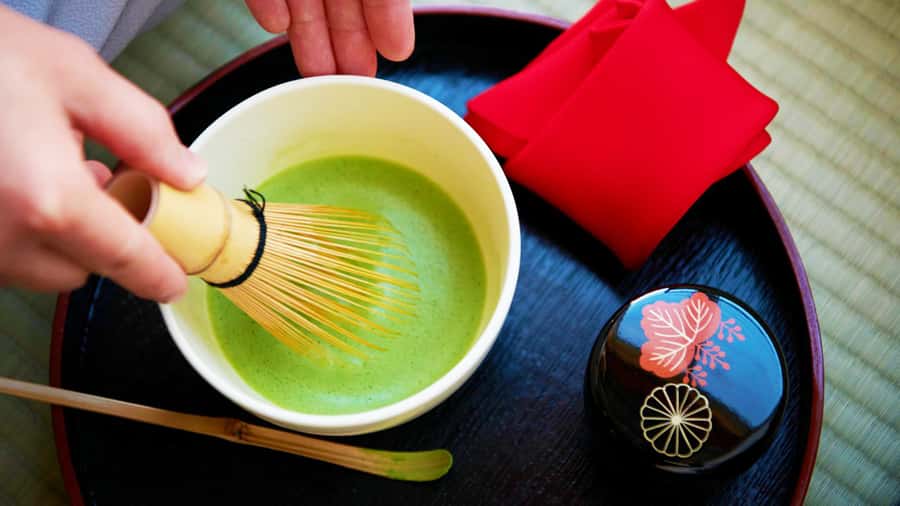 Tokyo: Tea Ceremony & Japanese Traditional Sweets - Whisking your own bowl of matcha