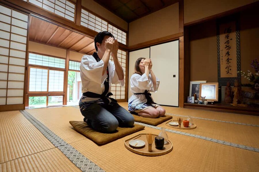 Tokyo Vegan Tour : Miso Making, Tea Ceremony, Rickshaw Ride - Five amazake samples and a meal you helped make