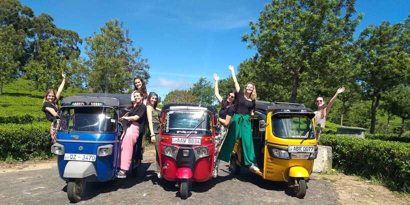 Tuk-Tuk Safari Liptons seat,Tea Fields Hike,TeaFactory Tour - From Ella to the tea hills by tuk-tuk