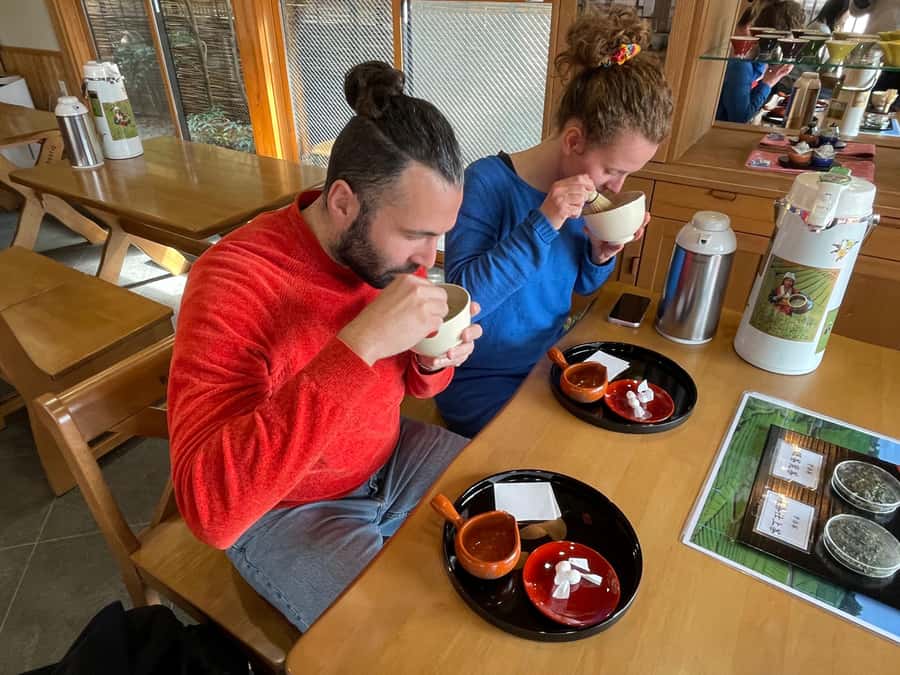 Uji: Green Tea Tour with Byodoin and Koshoji Temple Visits - Starting at Uji Station and the oldest operating teahouse
