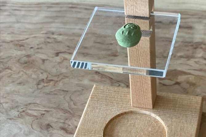 Utilising upcycled Matcha! Creating matcha incense (Uji, Kyoto) - The 45-minute making session