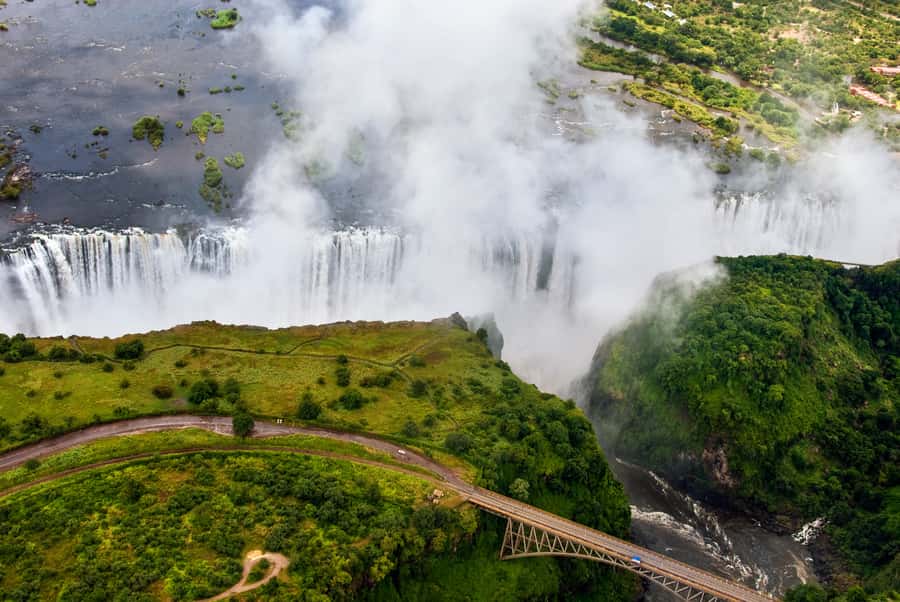 Victoria Falls: Cultural Tour with High Tea - Victoria Falls Bridge and the age of the town