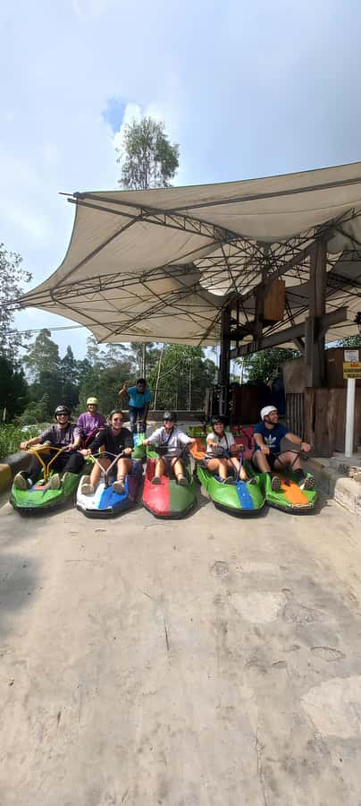 Volcano, Hot Spring, Mud Bath & Tea plantation all included - Warm Water and Volcanic Mud at Rengganis