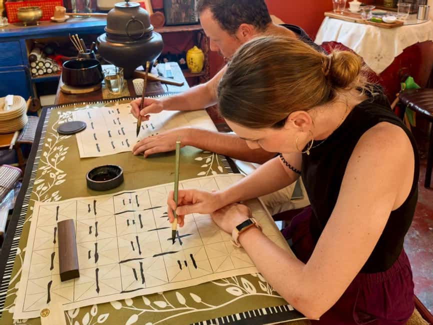 Xi'an Chinese Calligraphy Workshop: Ink Art & Tea Tasting - Tea, snacks, and a quieter side of Xi’an