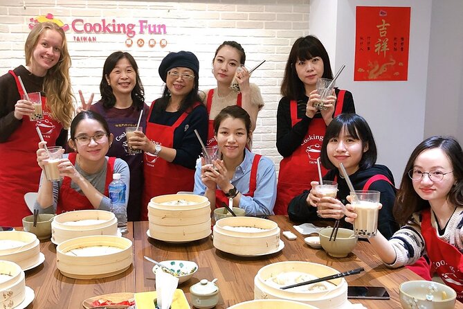 Xiao Long Bao, Pork thick soup, Bubble milk tea. Taiwan Traditional Light Meals Experience-B (Taipei Cooking Class) - What the 2.5-hour schedule feels like